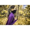 The Healthy lifestyle girl running in park on autumn season